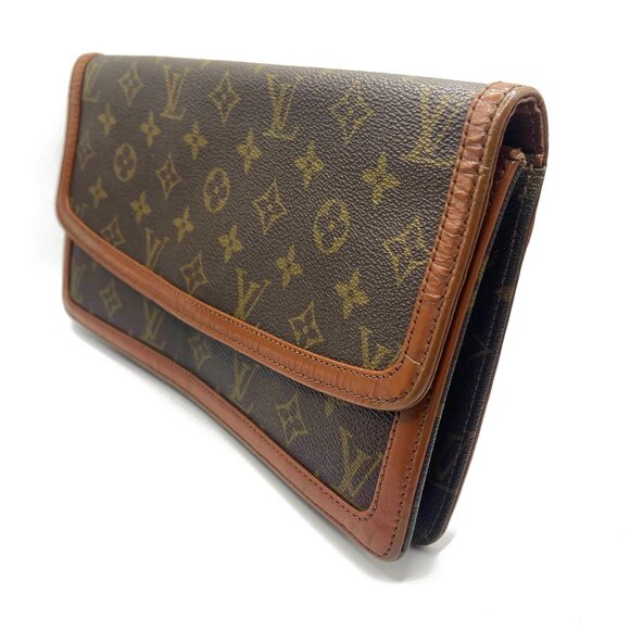 Louis Vuitton Monogram Clutch Pochette Dame GM Purse Vintage 1983 - Picture 8 of 15